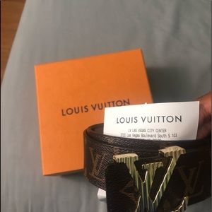 Custom Louis Vuitton Belt